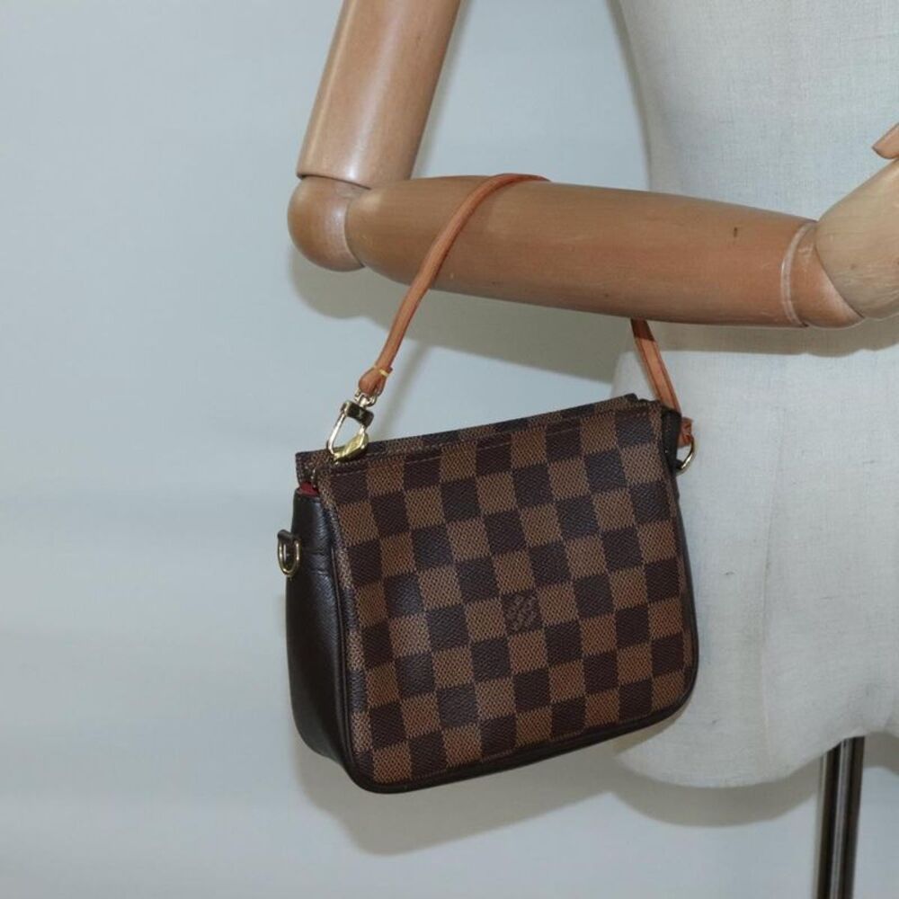 Louis Vuitton Trousse Makeup Brown Canvas Clutch Bag (Pre-Owned) - Picture 15 of 16
